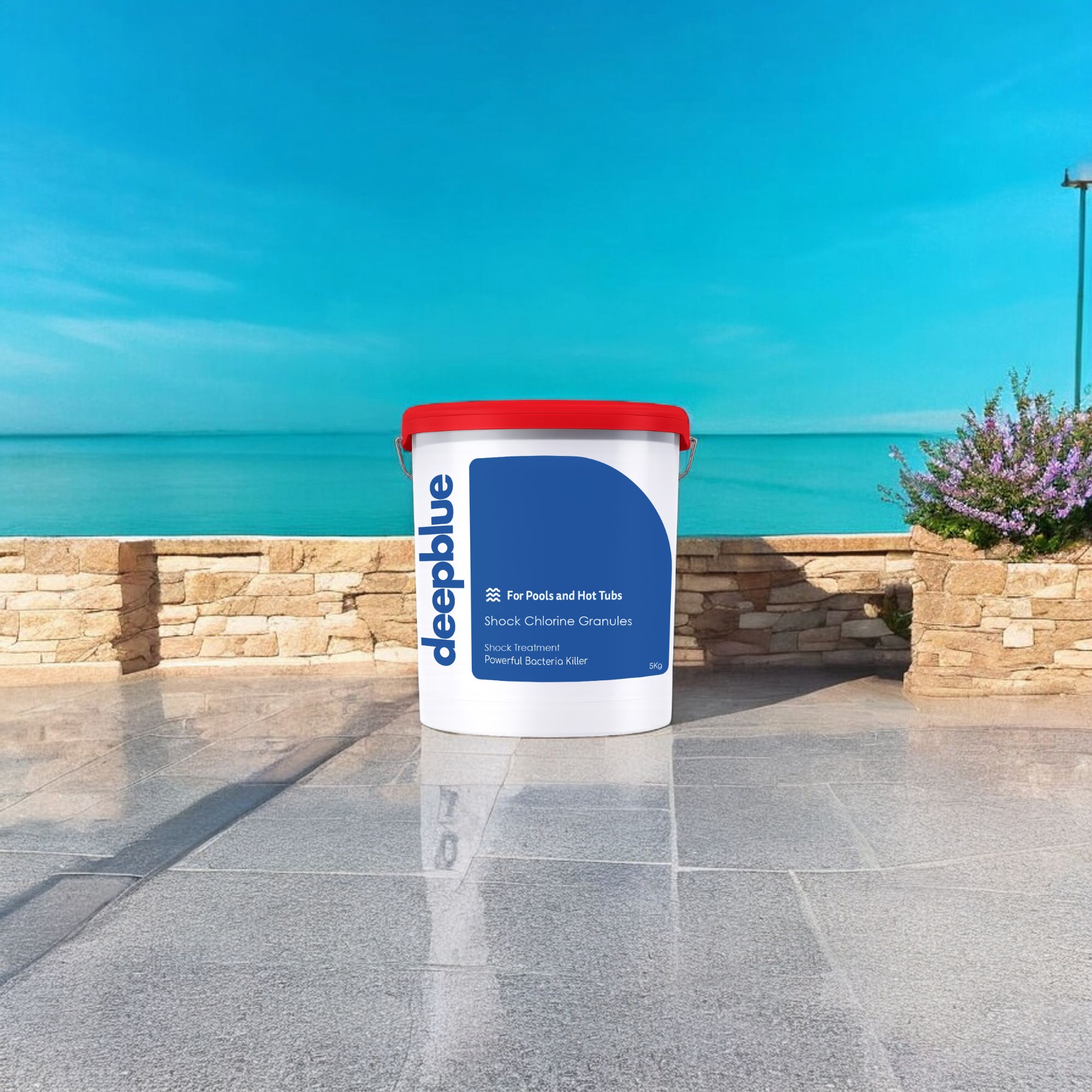 Deep Blue Shock Chlorine Granules ideal for spas and hot tubs - 1Kg - Image 8