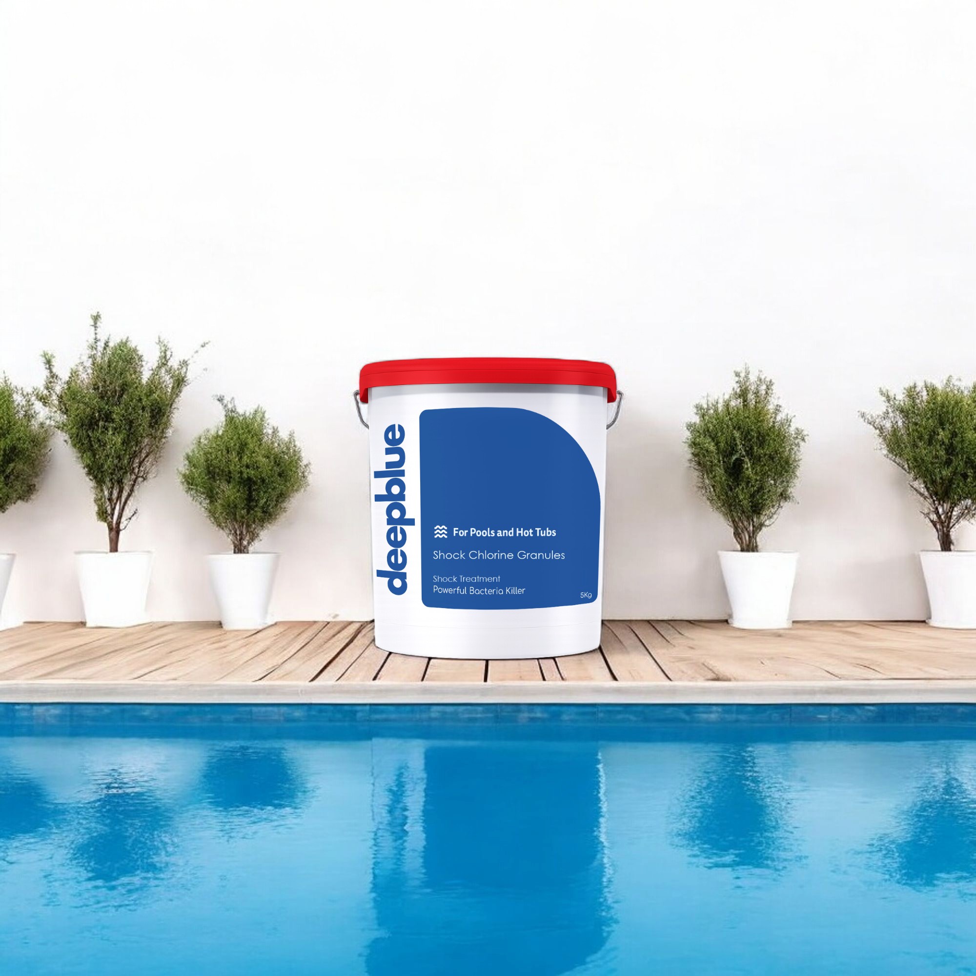 Deep Blue Pro Shock Chlorine Granules great for hot tubs and spas 15Kg - Image 7