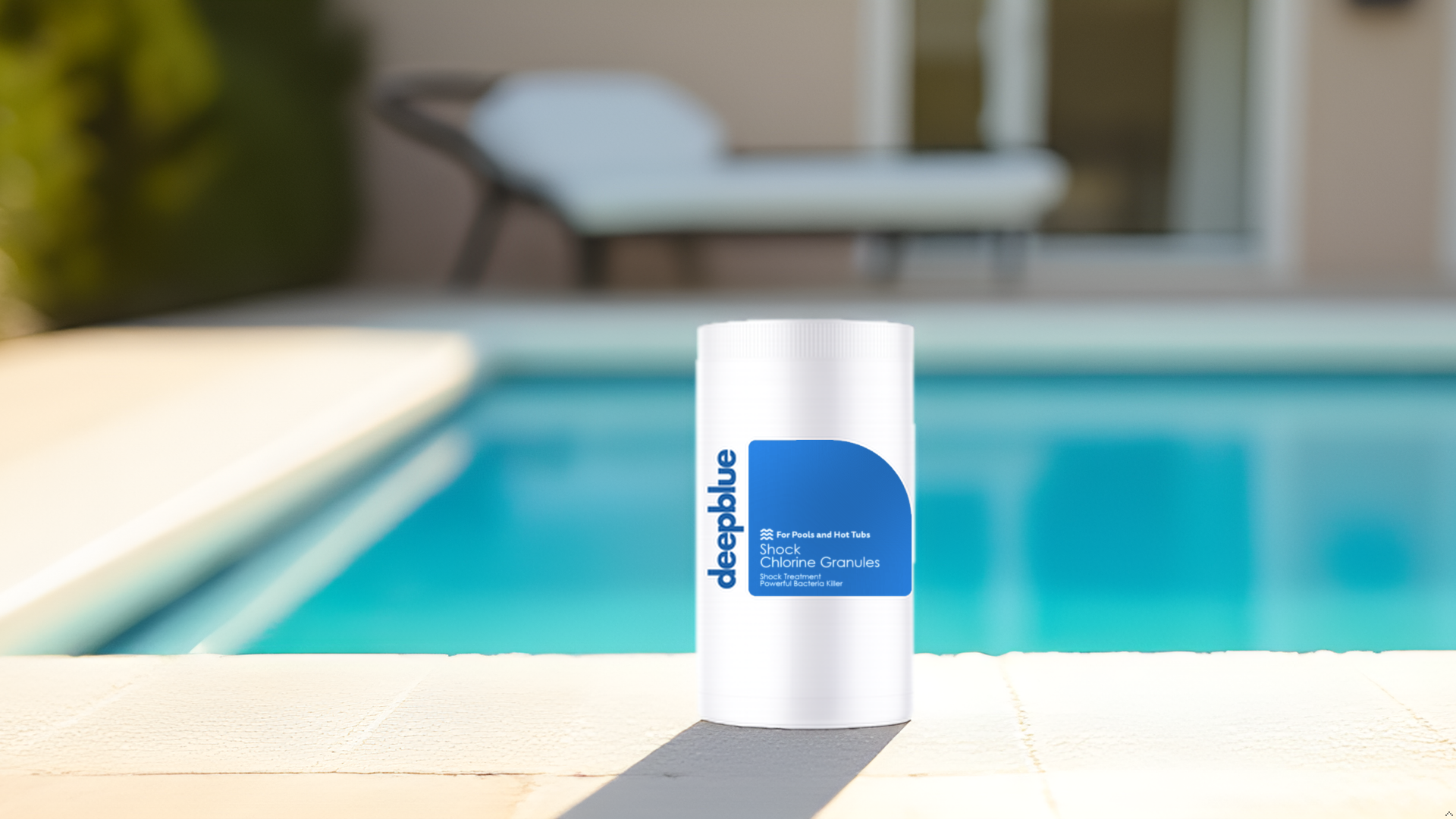 Deep Blue Pro Shock Chlorine Granules for hot tubs, spas and swimming pools 2Kg - Image 4
