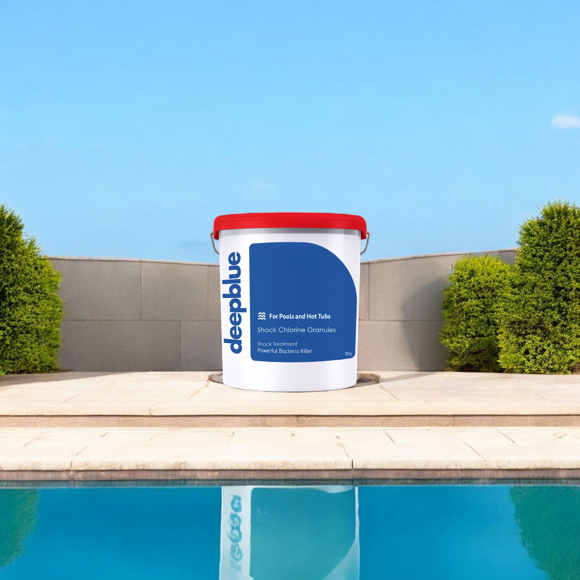 Deep Blue Pro Shock Chlorine Granules for hot tubs, spas and swimming pools 20Kg - Image 6