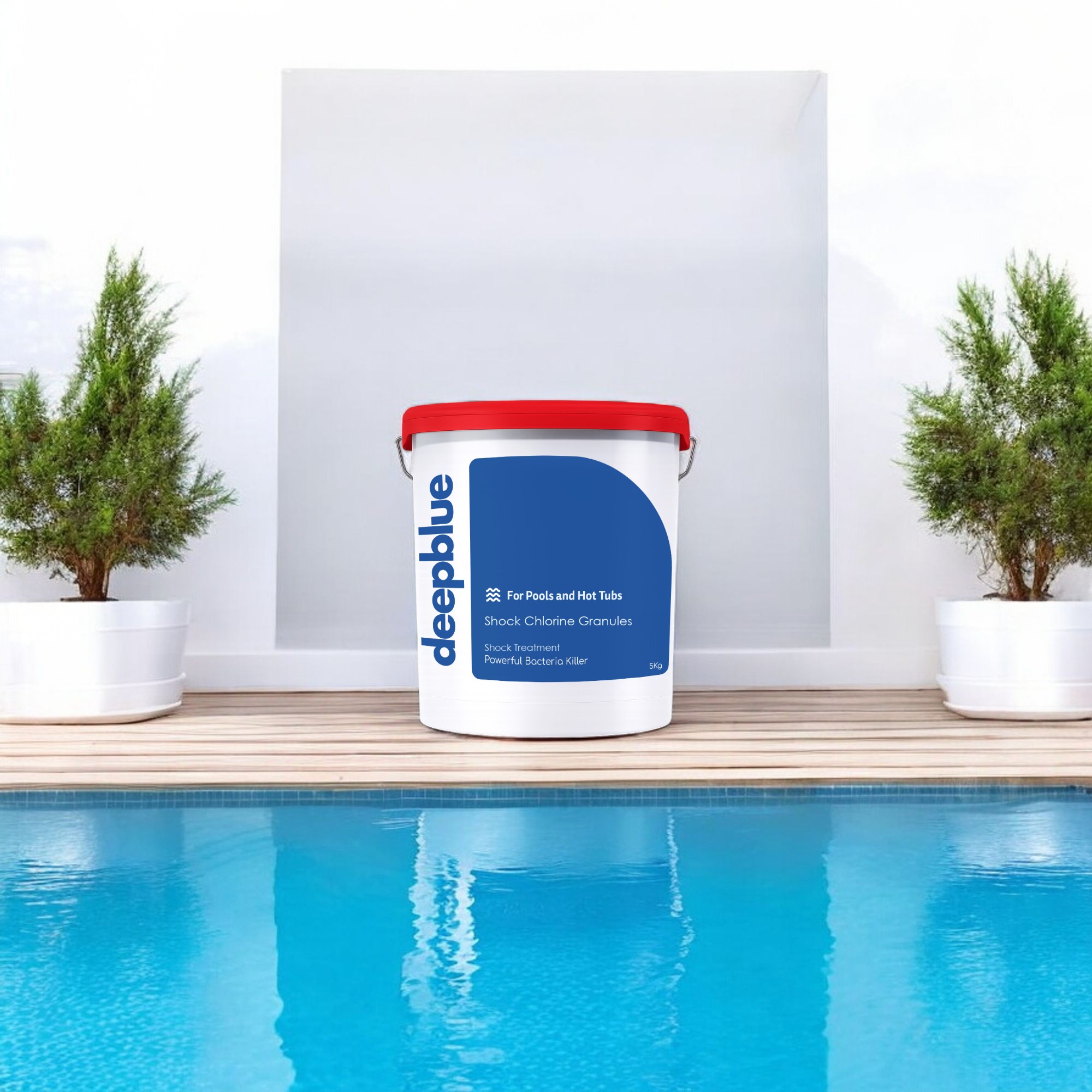 Deep Blue Pro Shock Chlorine Granules for hot tubs, spas and swimming pools 20Kg - Image 7