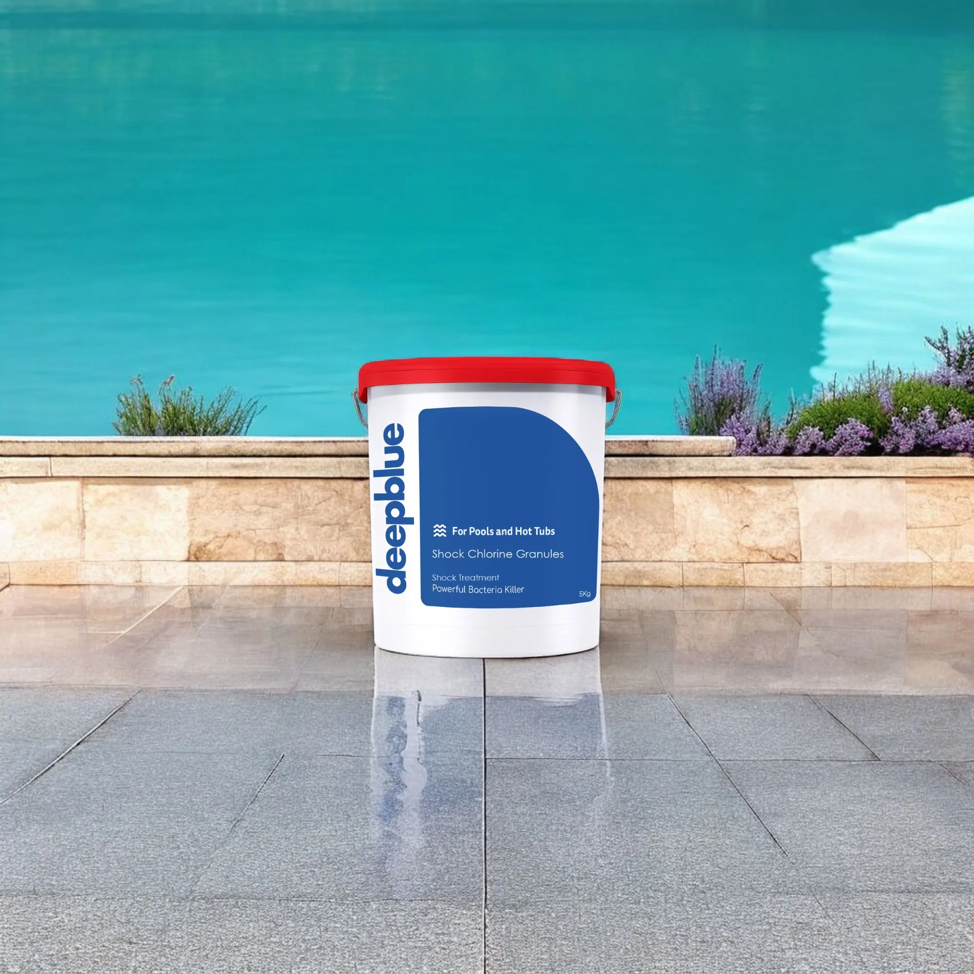 Deep Blue Shock Chlorine Granules ideal for spas and hot tubs - 25Kg - Image 8