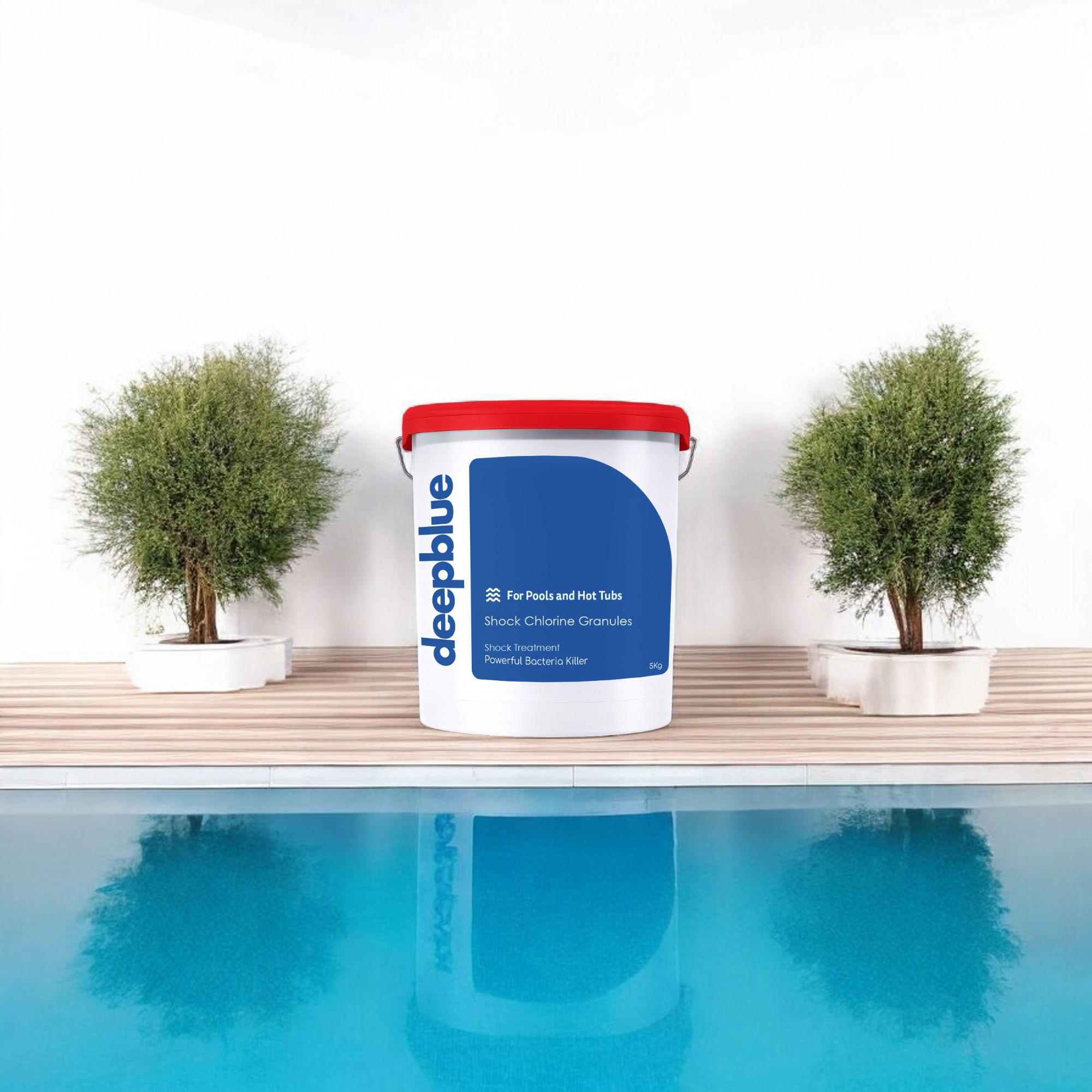 Deep Blue Pro Shock Chlorine Granules for hot tubs, spas and swimming pools 25Kg - Image 7