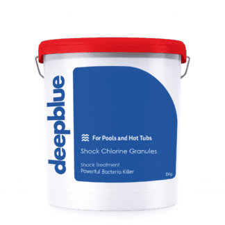 Deep Blue Shock Chlorine Granules ideal for spas and hot tubs - 25Kg
