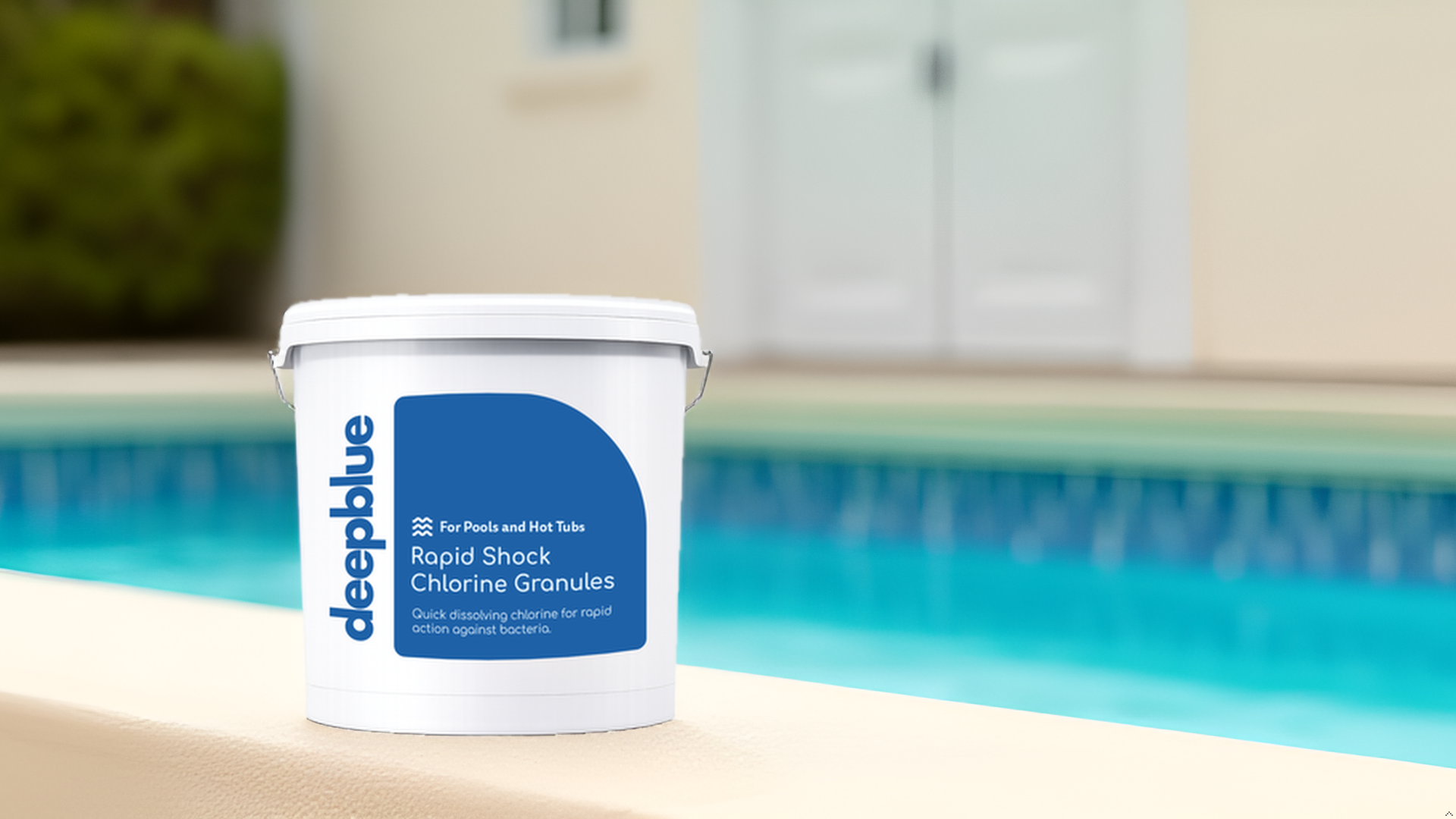 Deep Blue Shock Chlorine Granules ideal for spas and hot tubs - 50kg - Image 2
