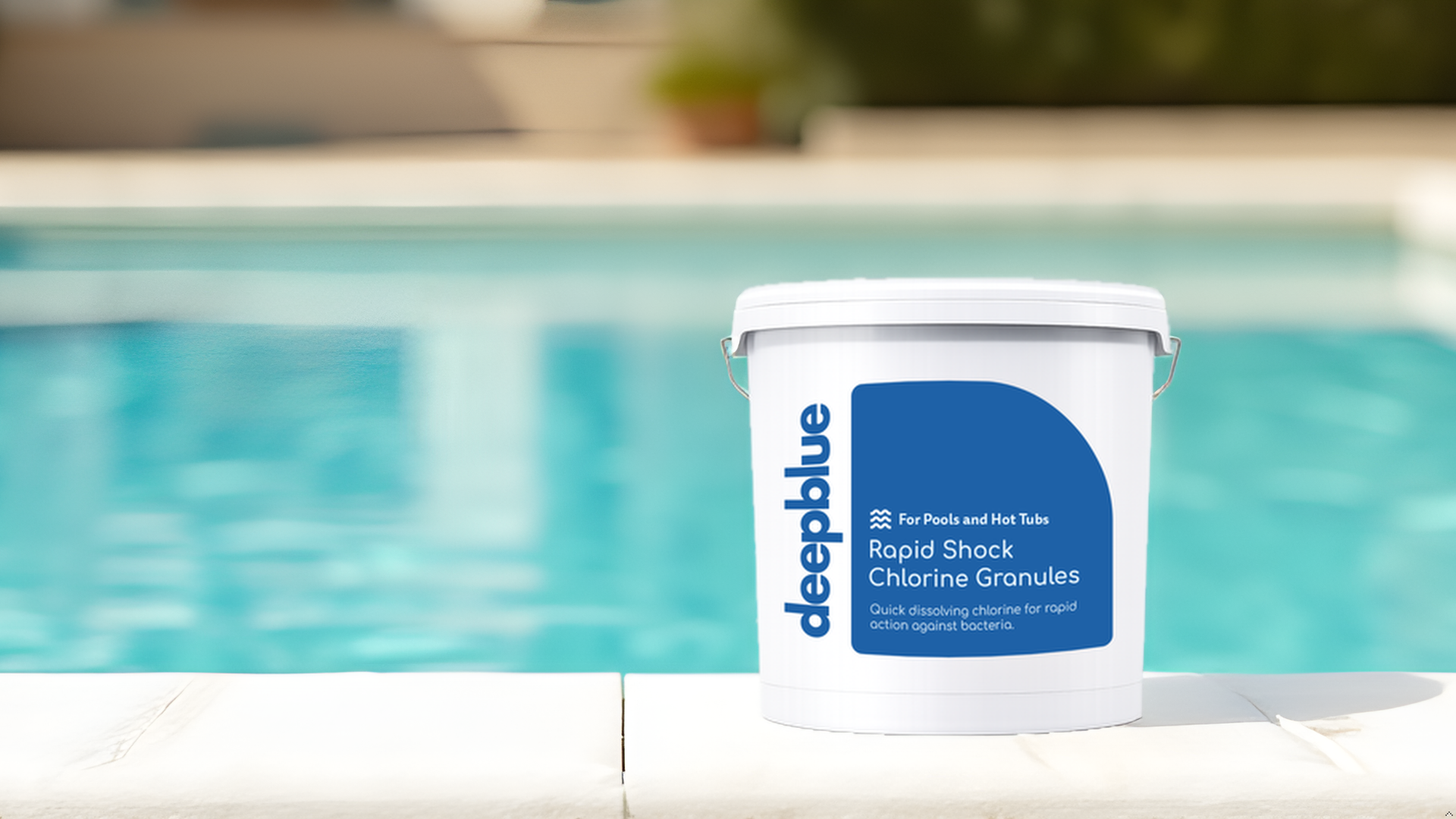 Deep Blue Pro Shock Chlorine Granules great for hot tubs and spas 15Kg - Image 4