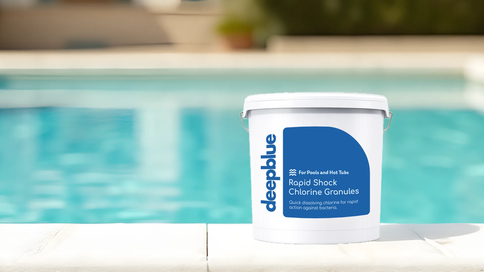 Deep Blue Pro Shock Chlorine Granules for hot tubs, spas and swimming pools 10Kg - Image 4
