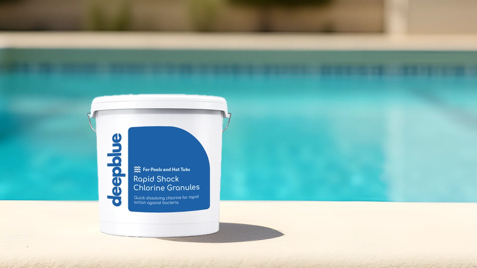 Deep Blue Pro Shock Chlorine Granules for hot tubs, spas and swimming pools 10Kg - Image 5
