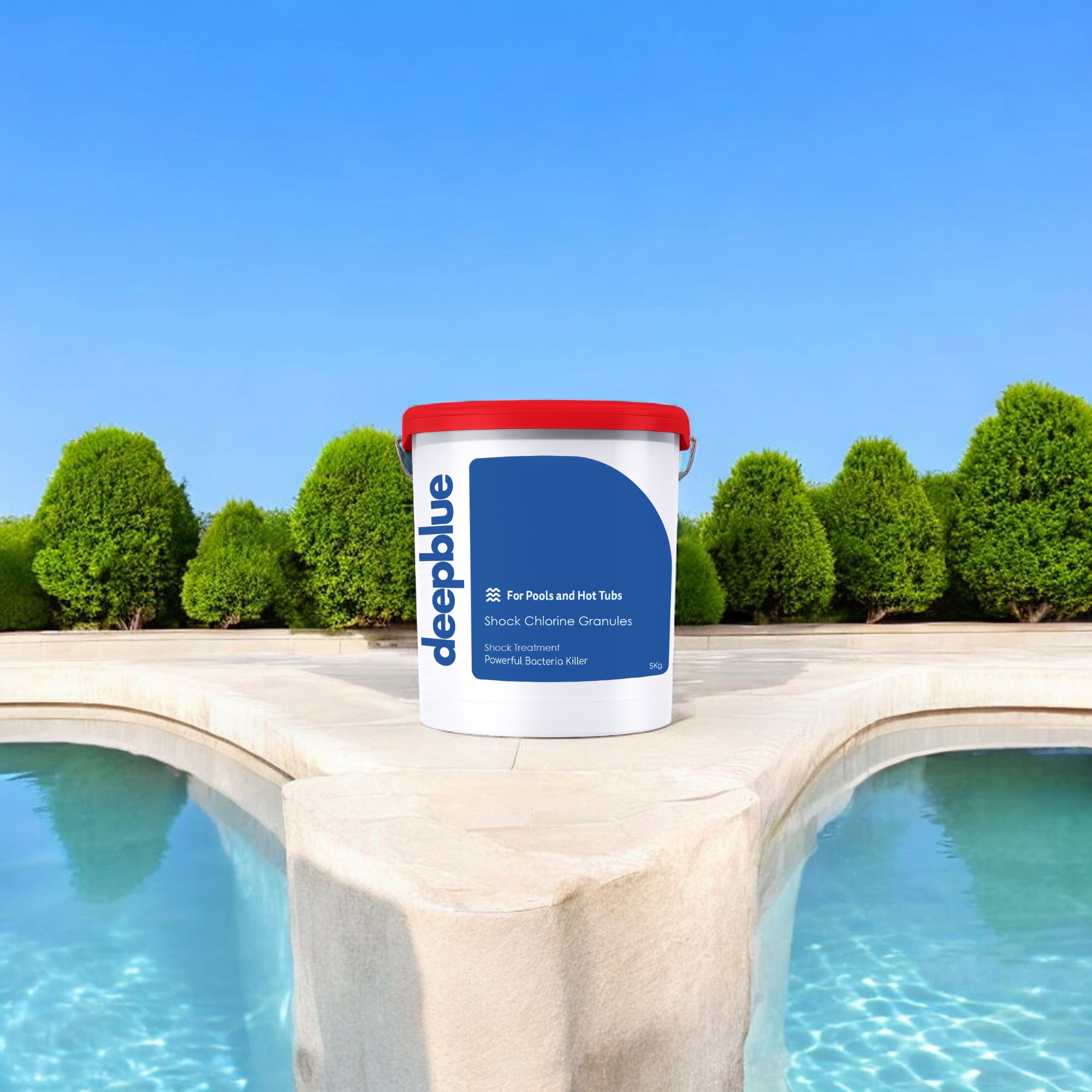 Deep Blue Pro Shock Chlorine Granules for hot tubs, spas and swimming pools 5Kg - Image 6