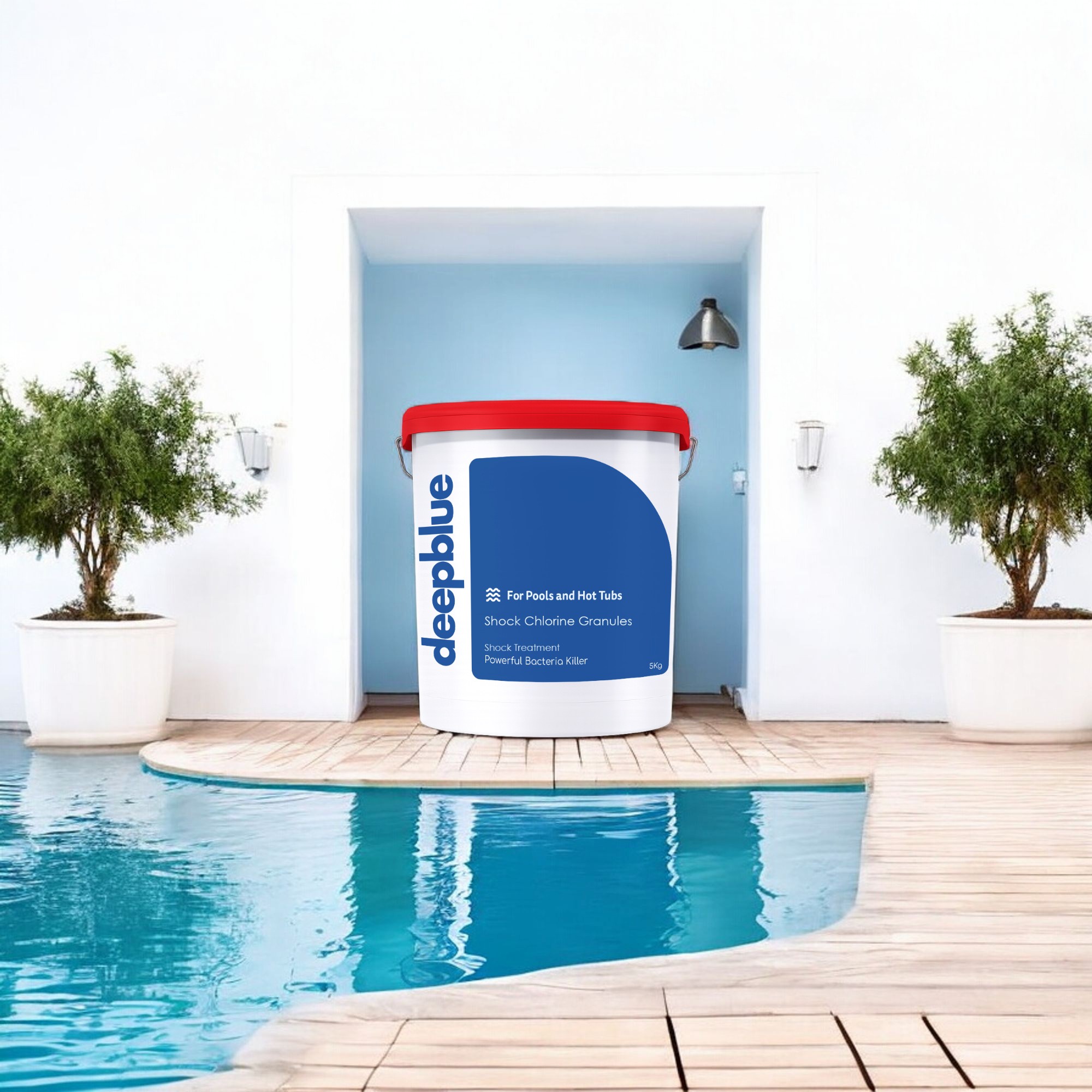 Deep Blue Pro Shock Chlorine Granules for hot tubs, spas and swimming pools 5Kg - Image 7