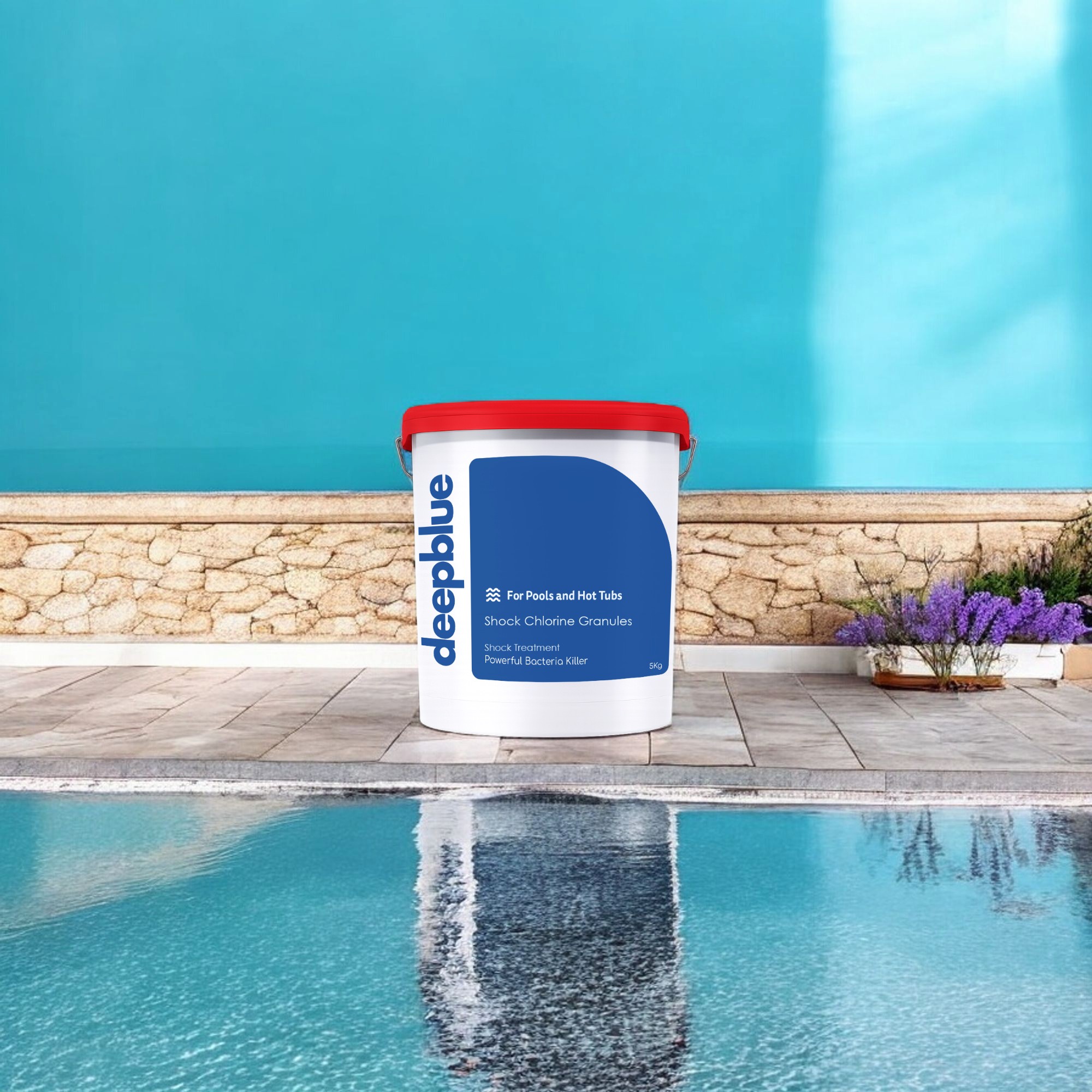 Deep Blue Shock Chlorine Granules ideal for spas and hot tubs - 40kg - Image 6