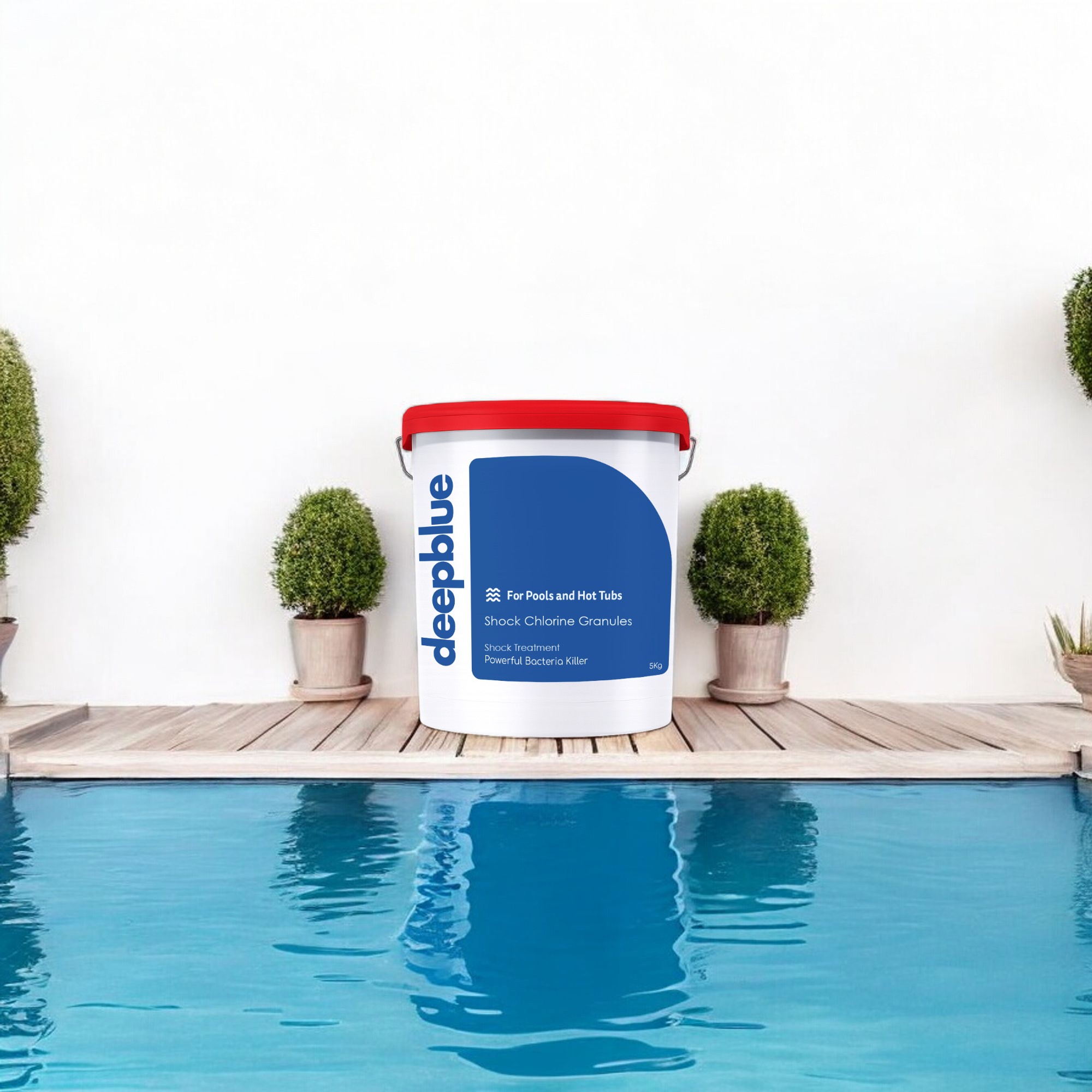 Deep Blue Shock Chlorine Granules ideal for spas and hot tubs - 50kg - Image 5