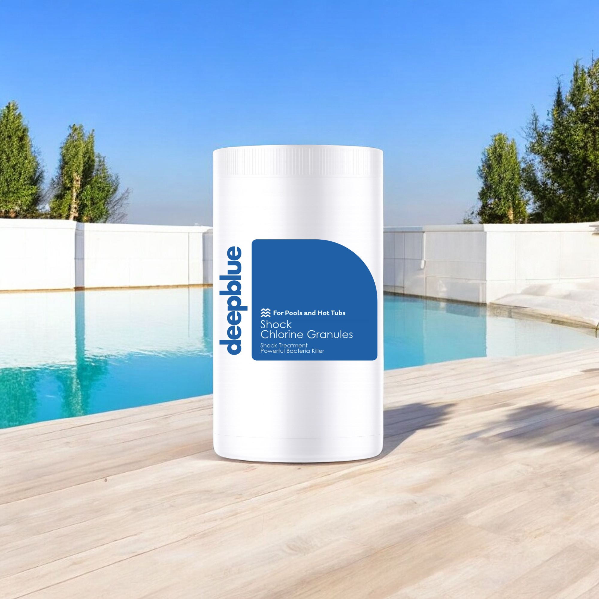 Deep Blue Pro Shock Chlorine Granules great for hot tubs and swim spas 5Kg - Image 7