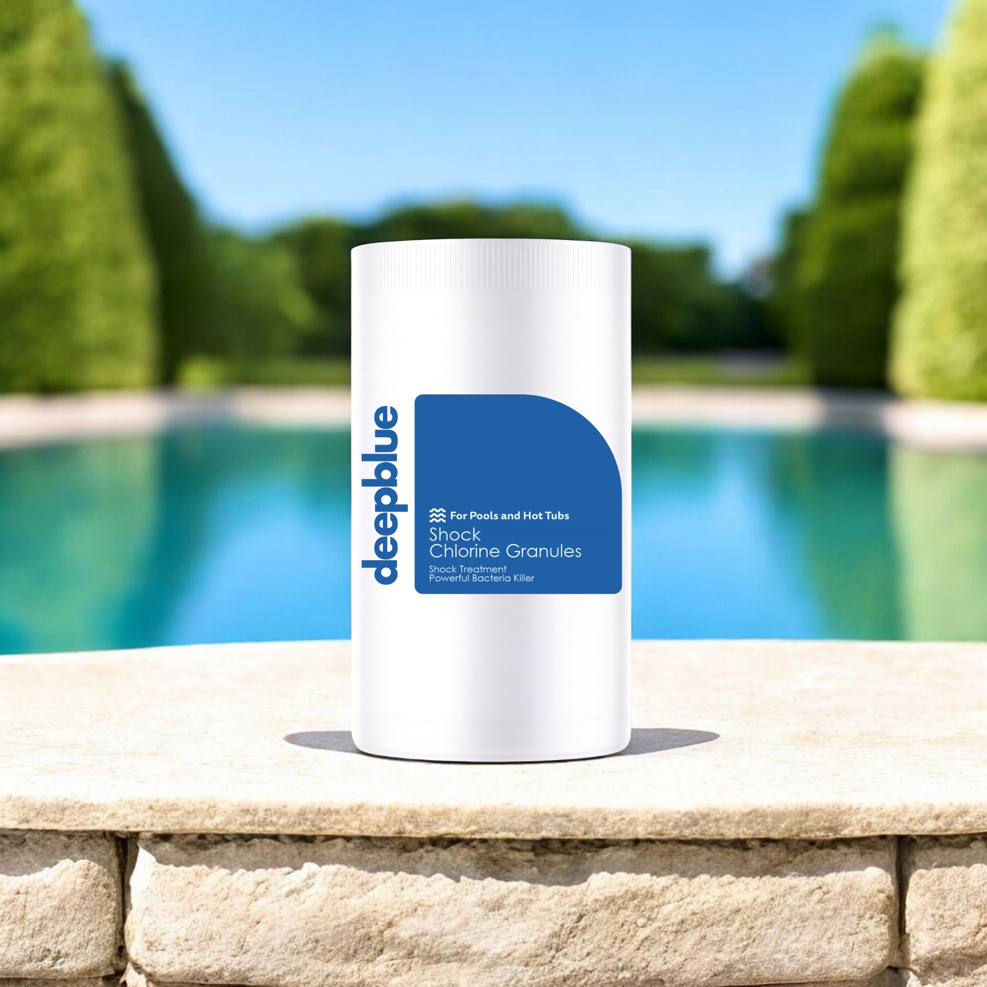 Deep Blue Pro Shock Chlorine Granules for hot tubs, swim spas and swimming pools 5Kg - Image 6