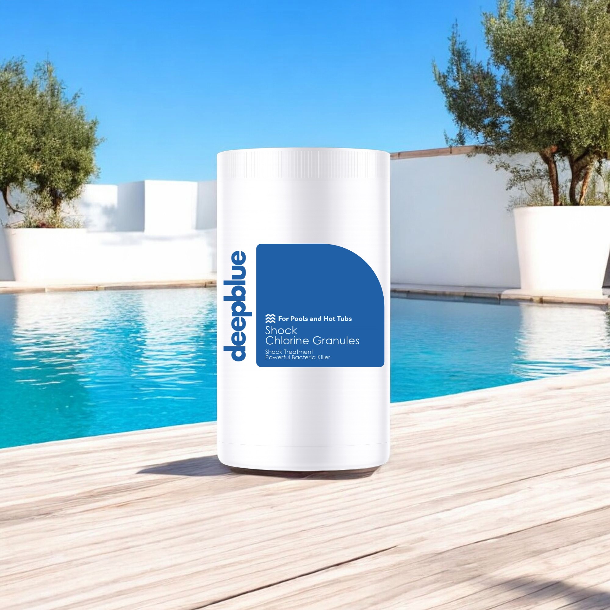 Deep Blue Pro Shock Chlorine Granules great for hot tubs and swim spas 10Kg - Image 7