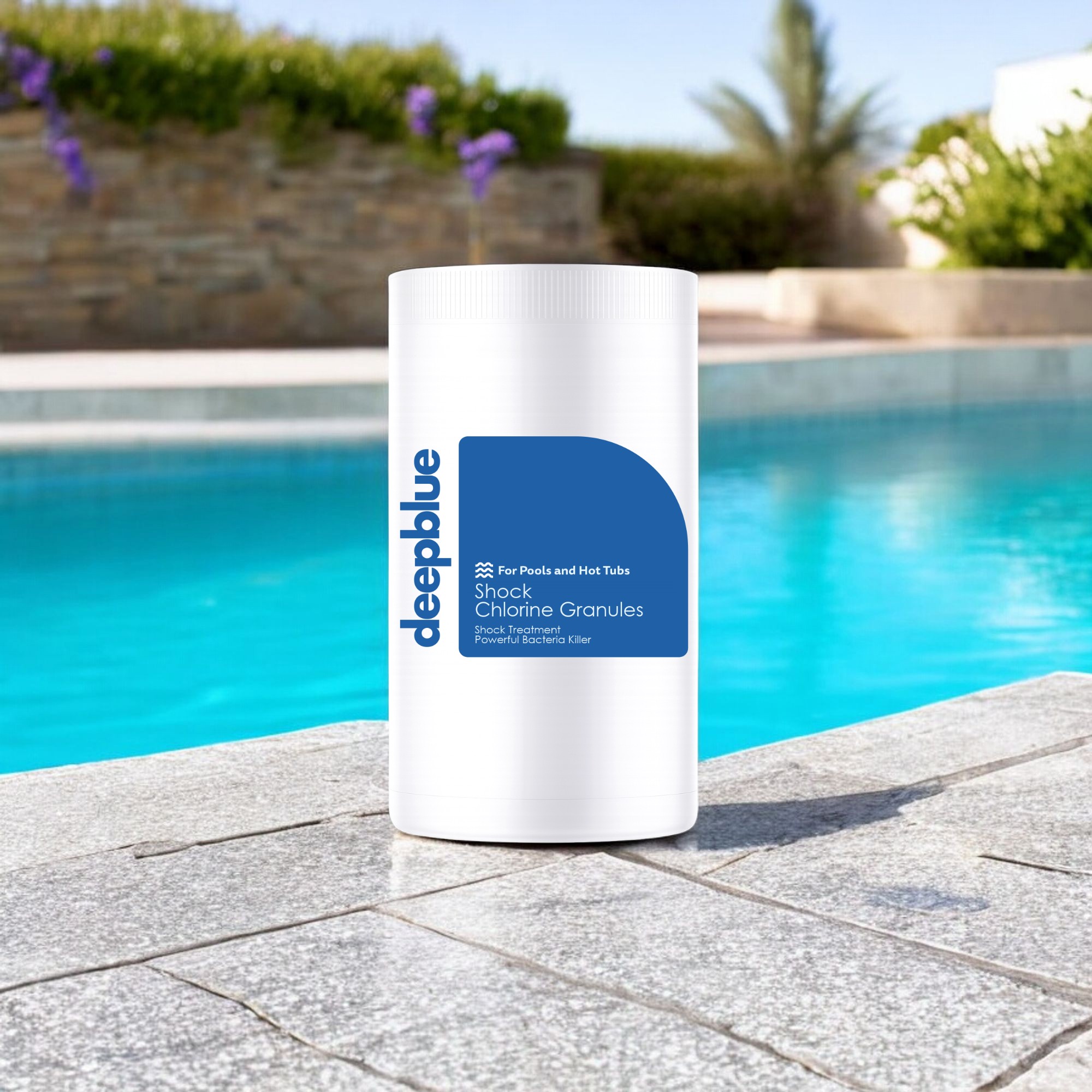 Deep Blue Pro Shock Chlorine Granules for hot tubs, swim spas and swimming pools 10Kg - Image 8