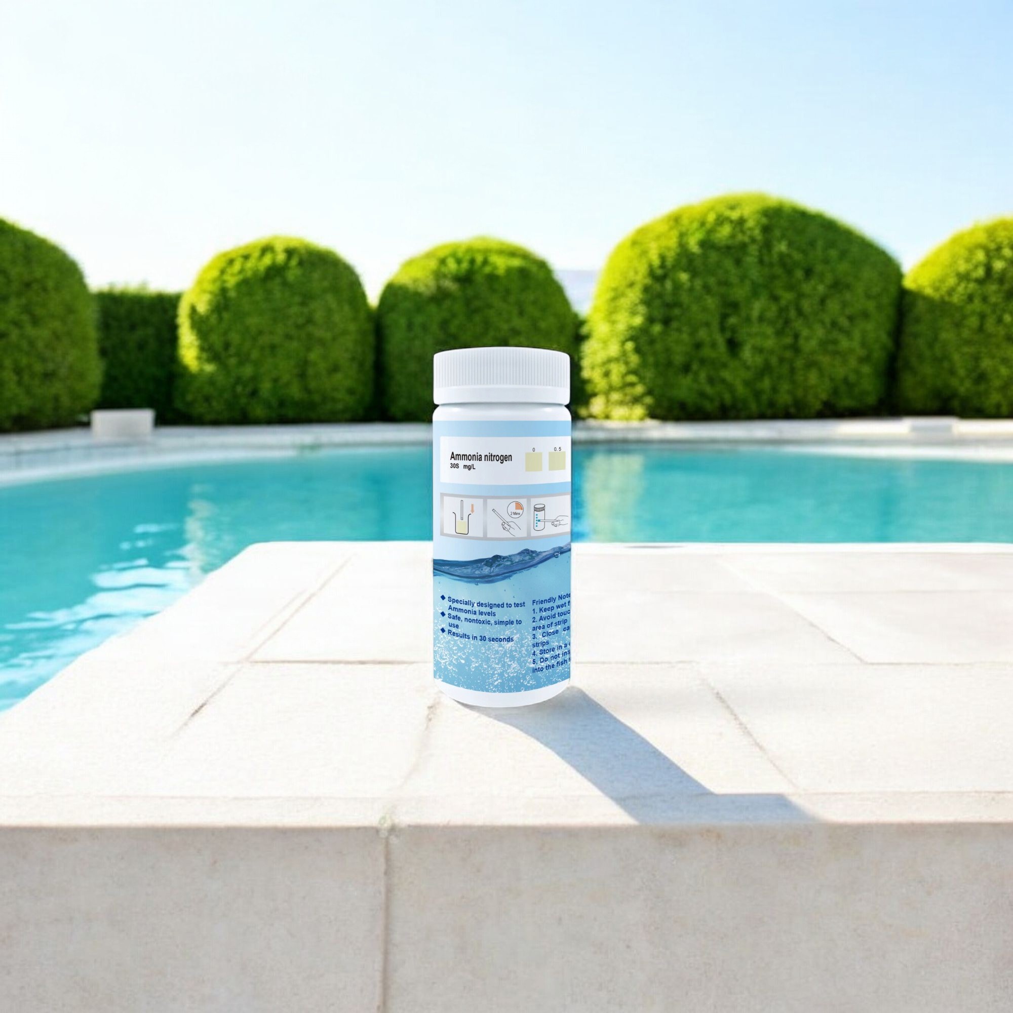 Deep Blue Ammonia Test Strips - Water Test for Aquarium, Pond, Pool & Spa - Image 4