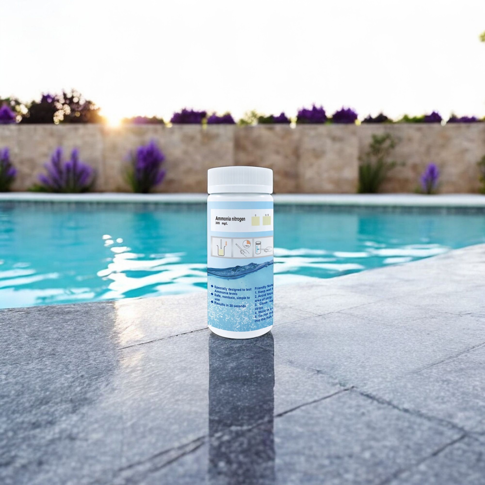 Deep Blue Ammonia Test Strips - Water Test for Aquarium, Pond, Pool & Spa - Image 6