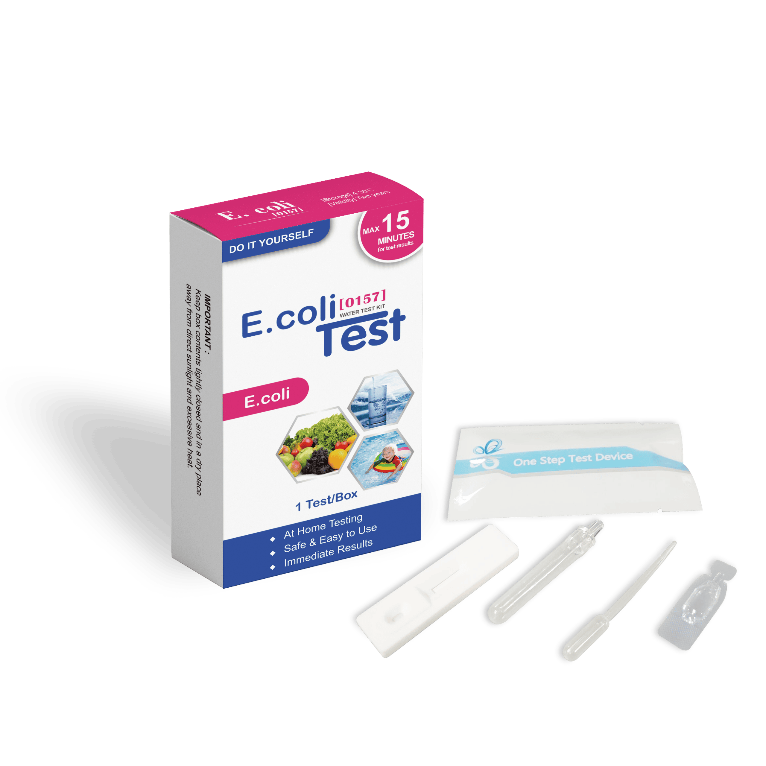Deep Blue E.coli Test Kit - Drinking Water Bacteria Test, Results in 15 Minutes - Image 2