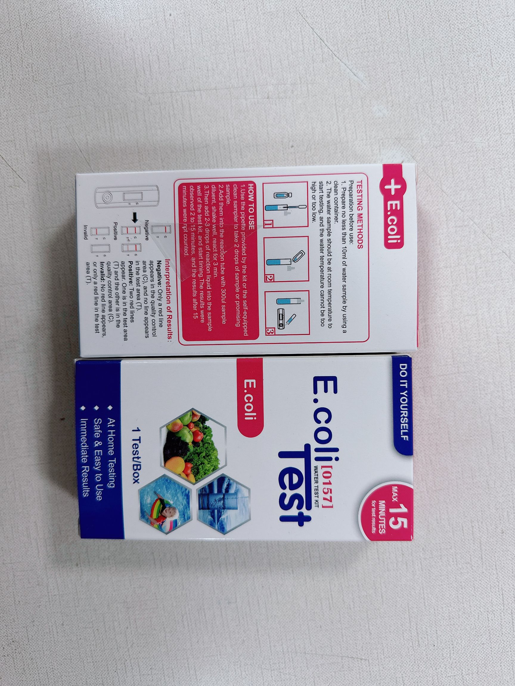 Deep Blue E.coli Test Kit - Drinking Water Bacteria Test, Results in 15 Minutes - Image 5