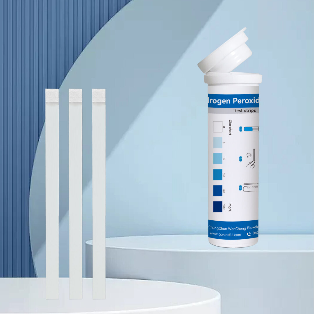 Deep Blue Hydrogen Peroxide Test Strips - Chlorine-Free Water Test for Pools & Spas (0-100mg/L) - Image 5
