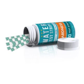 Deep Blue Water Hardness Test Strips - Calcium Hardness Test for Pool, Spa & Aquarium (4 Colour Pad)