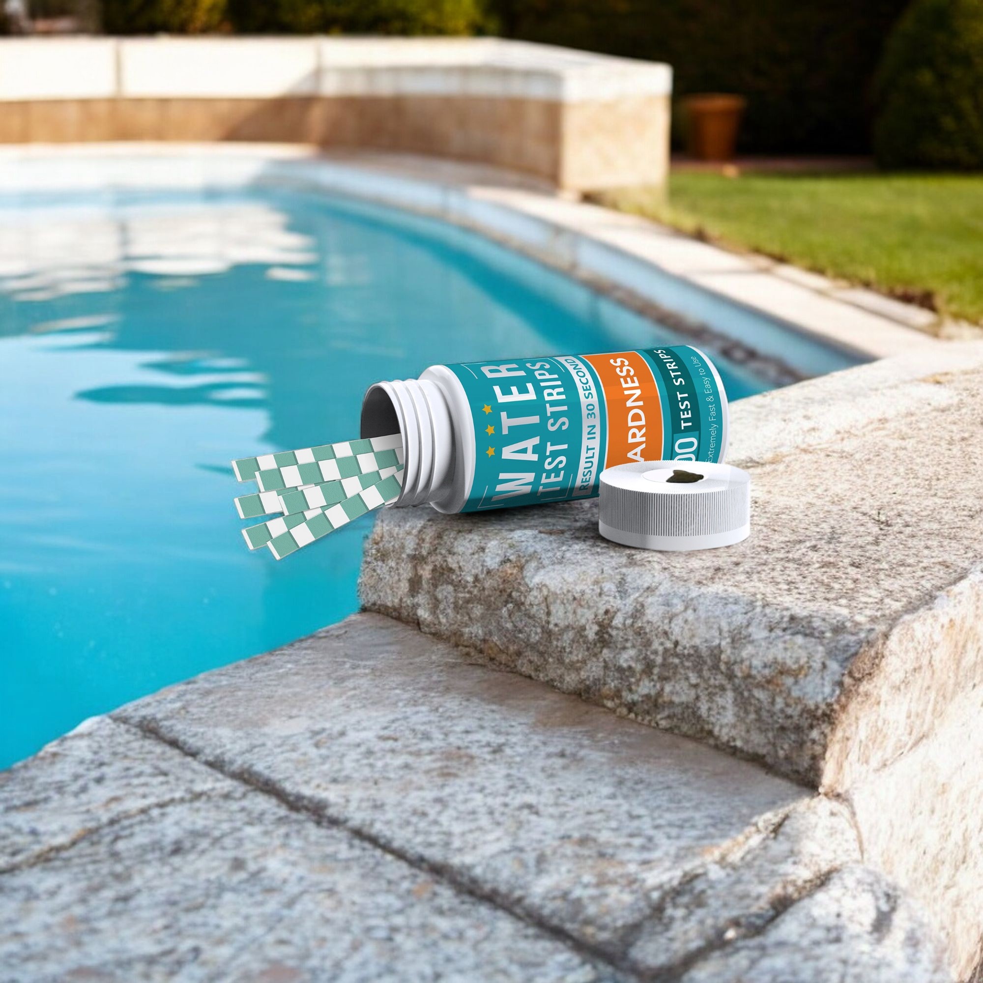 Deep Blue Water Hardness Test Strips - Calcium Hardness Test for Pool, Spa & Aquarium (4 Colour Pad) - Image 7