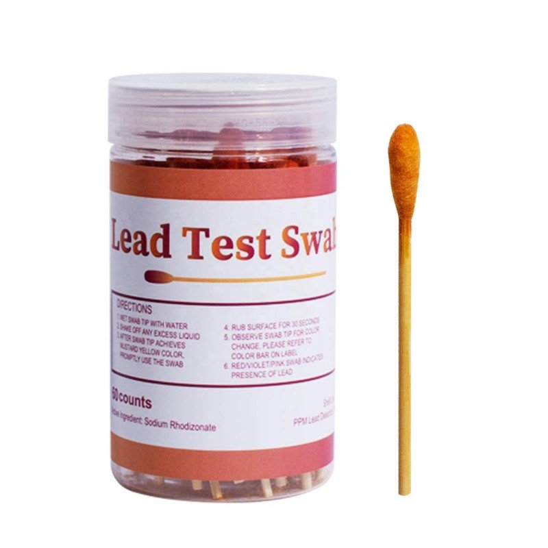 Deep Blue Lead Test Swabs - Instant Lead Test Kit for Paint, Toys, Dishes & Surfaces