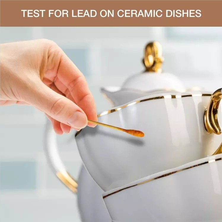 Deep Blue Lead Test Swabs - Instant Lead Test Kit for Paint, Toys, Dishes & Surfaces - Image 5