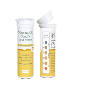 Deep Blue Cooking Oil Quality Test Strips - FFA & Acid Value Test for Fryer Oil