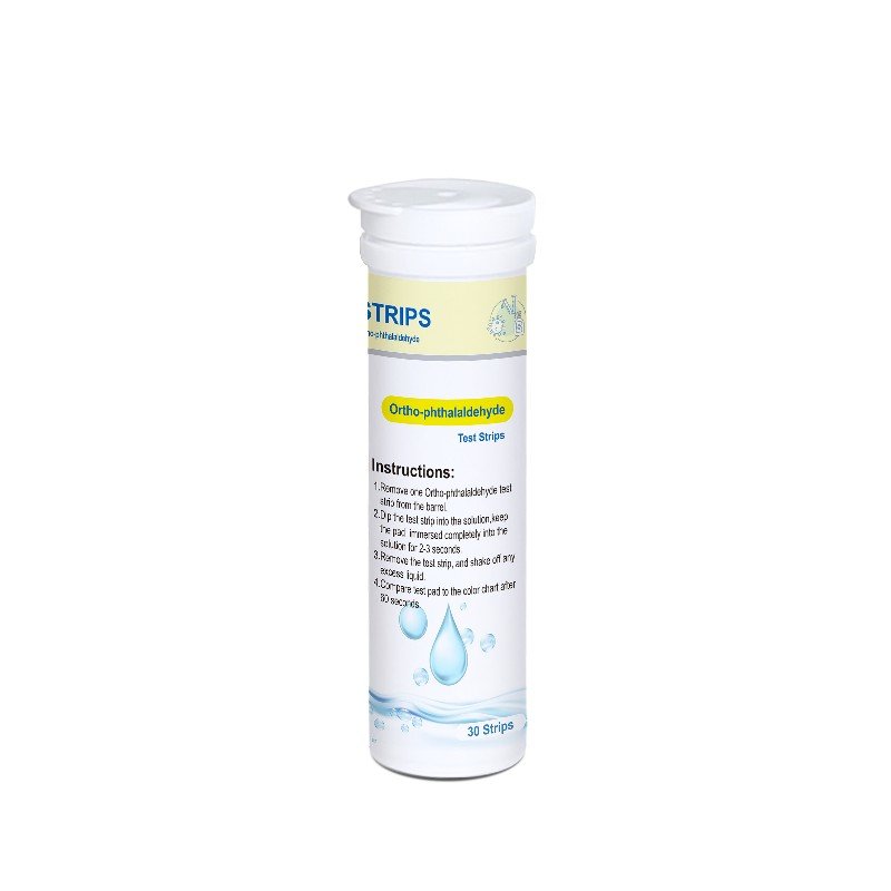 Deep Blue OPA Test Strips - Ortho-Phthalaldehyde Test for Disinfectant Strength (0-0.55%)