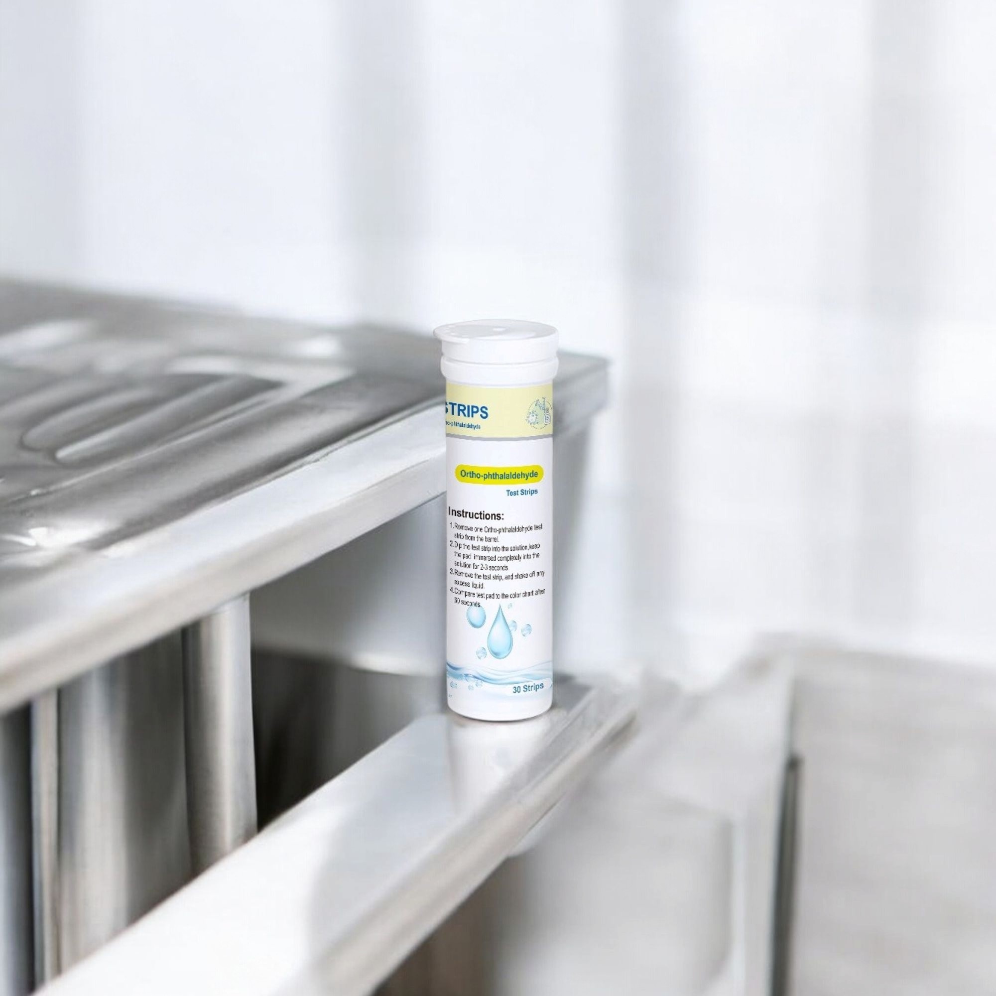 Deep Blue OPA Test Strips - Ortho-Phthalaldehyde Test for Disinfectant Strength (0-0.55%) - Image 4