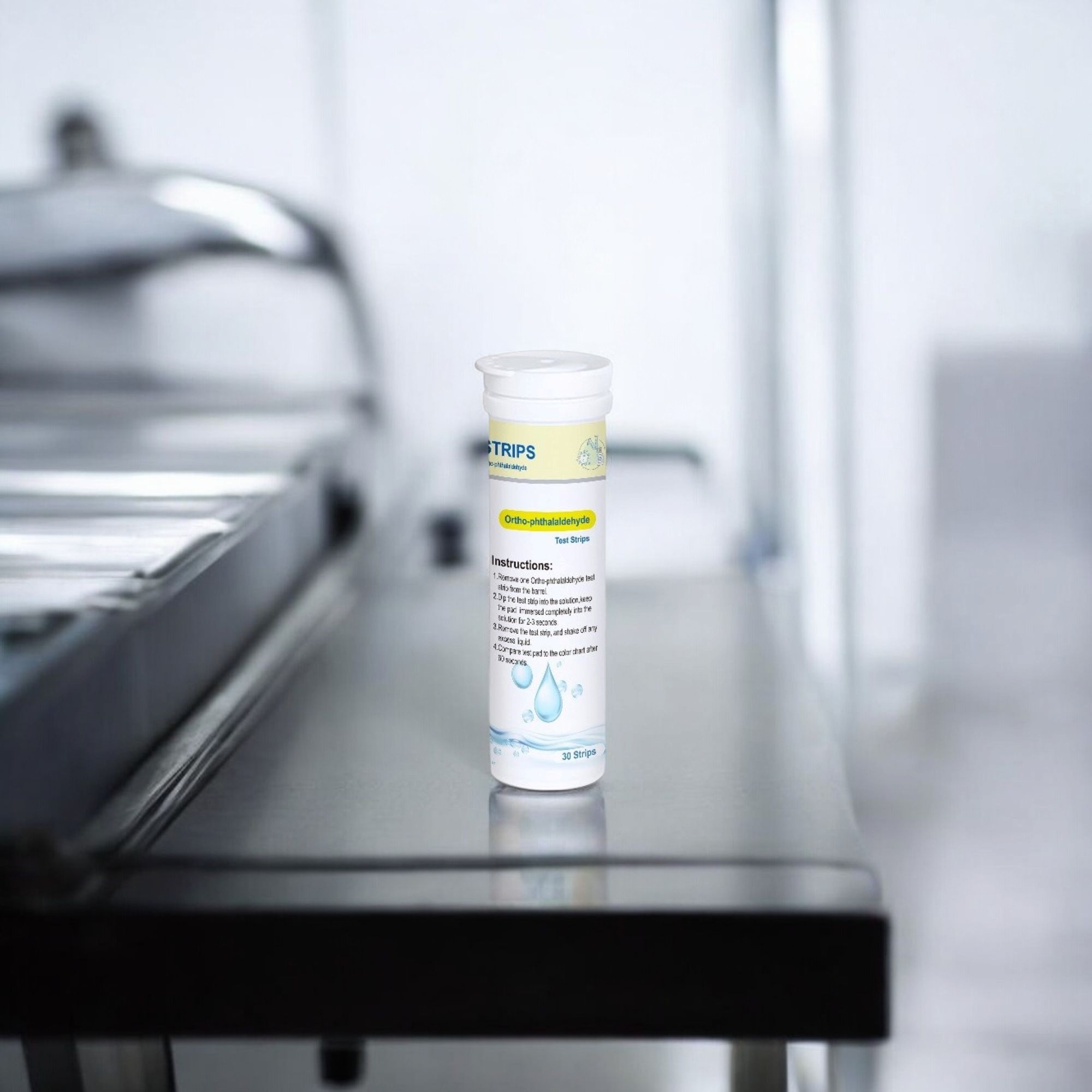 Deep Blue OPA Test Strips - Ortho-Phthalaldehyde Test for Disinfectant Strength (0-0.55%) - Image 6
