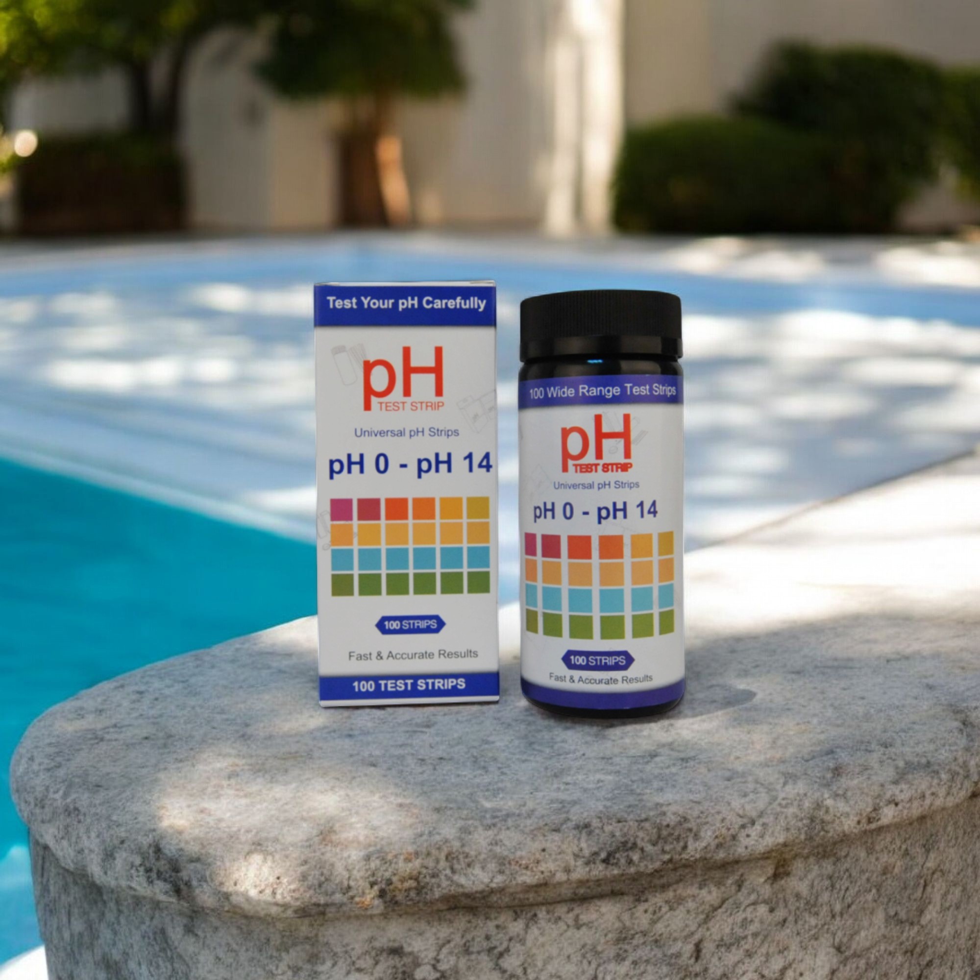 Deep Blue pH Test Strips 0-14 - Water & Liquid pH Test, Universal Use - Image 3