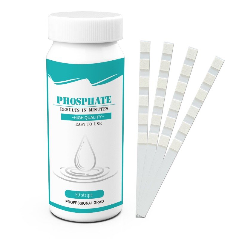 Deep Blue Phosphate Test Strips - Algae Prevention Water Test for Pool & Spa (0-1000ppb) - Image 2