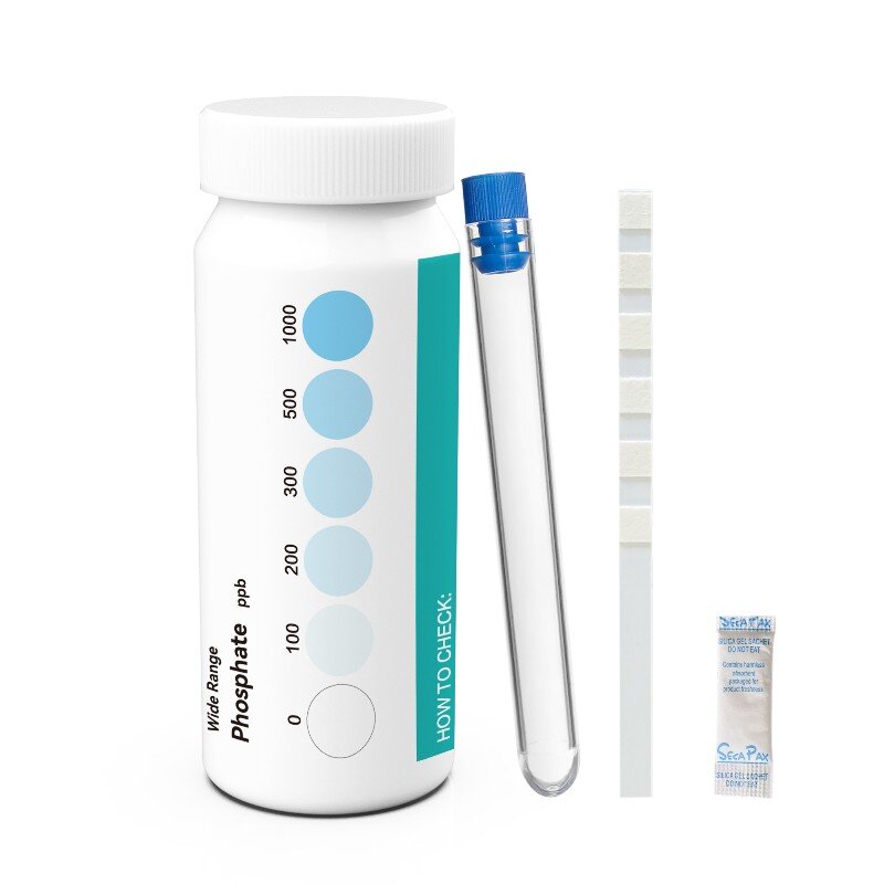 Deep Blue Phosphate Test Strips - Algae Prevention Water Test for Pool & Spa (0-1000ppb) - Image 4