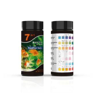Deep Blue 7-in-1 Pond & Fish Tank Test Strips - Aquarium Water Quality Check