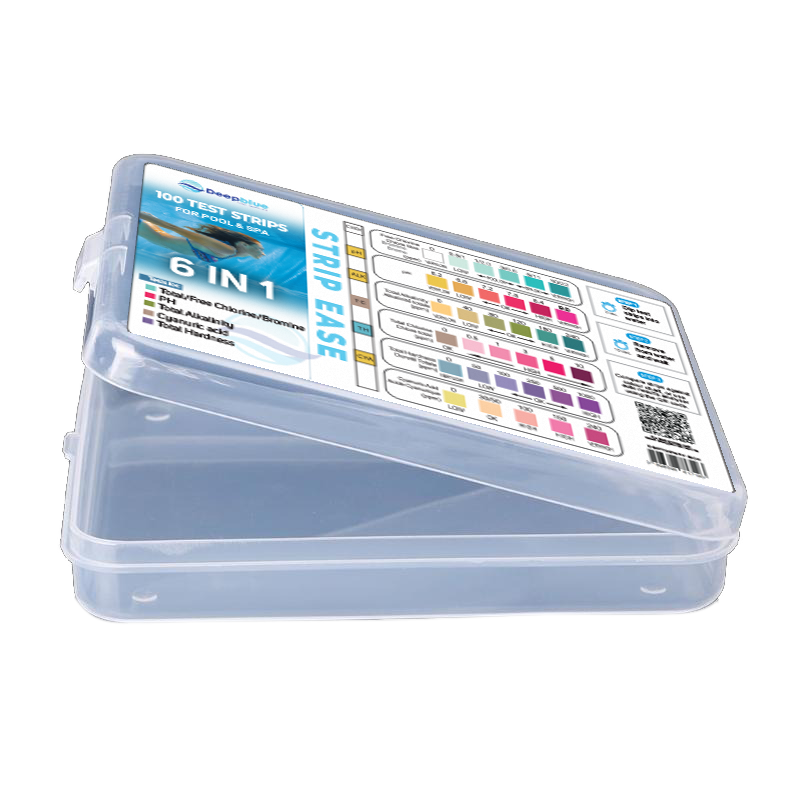 Deep Blue Pro Strip‑Ease 100 Spa Water Test Strips – 3-Way Chlorine – boxed pack with free results scanner - Image 9