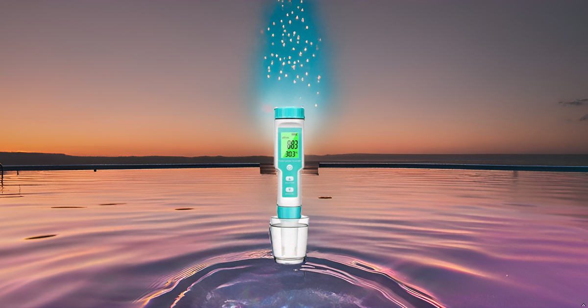 Digital 5-in-1 Water Tester for pH, Chlorine, ORP, Free Chlorine and Temperature Readings - 7 In 1 - Image 13