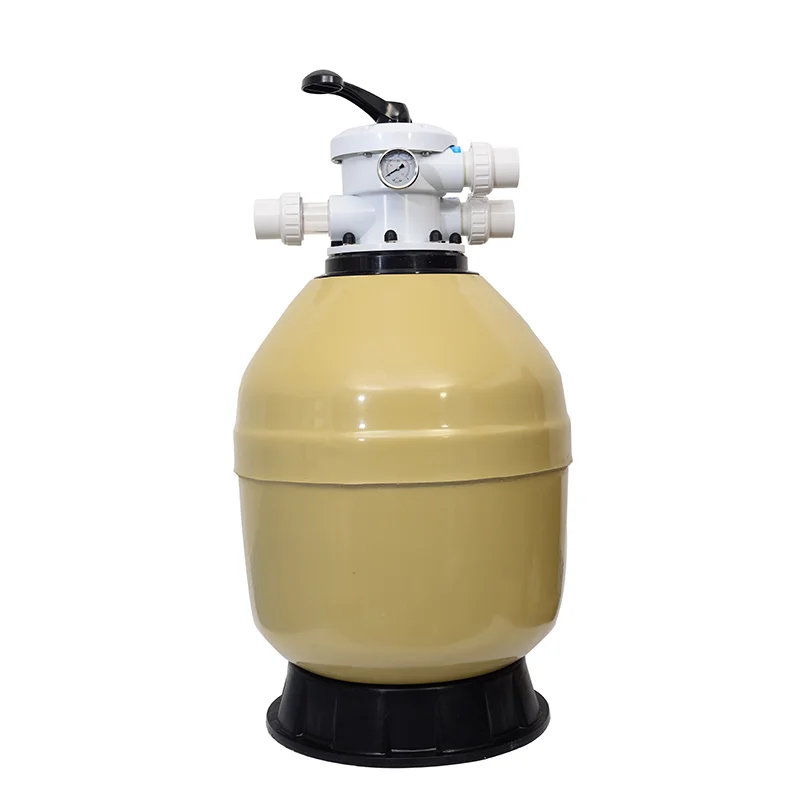 Deep Blue Gel Coat Side Mount Sand Filter 500mm, Compact Build - Gel Side 900mm