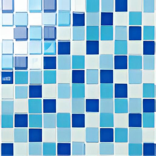 Deep Blue Fornax Glass Mosaic Tiles - 25x25mm, 300x300mm Sheet for Concrete Pools - Glass Mosaic Ursa 25x25mm - Image 5