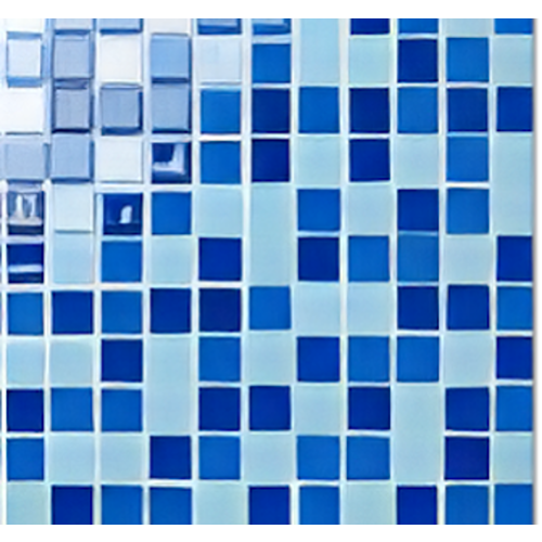 Deep Blue Fornax Glass Mosaic Tiles - 25x25mm, 300x300mm Sheet for Concrete Pools - Glass Mosaic Ursa 25x25mm - Image 6