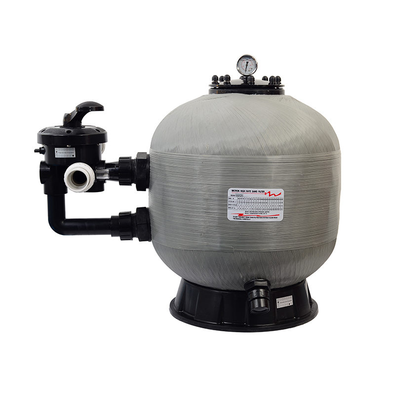 Deep Blue Side Mount DP Filter 450mm 2" Connection Built for Effective Pool Cleaning