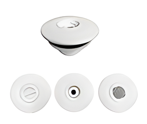 Deep Blue Liner Pool Return Inlet with 2 Inch External Tooth - ABS/PVC - Image 2