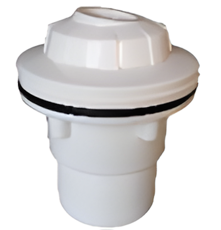 Deep Blue Liner Pool Return Inlet - 2-in-1 1.5 Inch ABS/PVC - Image 2