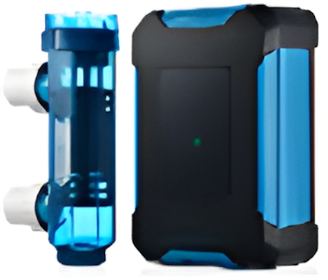 Deep Blue SQ Series Salt-Chlorine Generator, 16g/h Output for 68m² Pools - Phoenix Grab Rail - Image 2