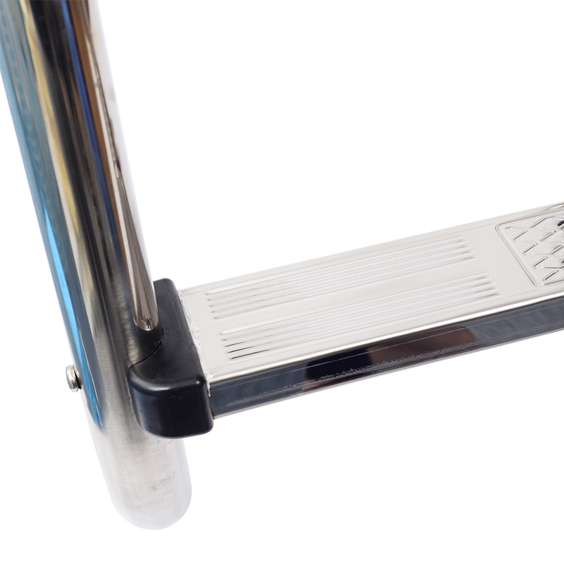 Deep Blue Pro 2 Tread Slimline Pool Ladder in Safe, High Quality Stainless Steel - Indus Ladder 5-Tread - Image 4
