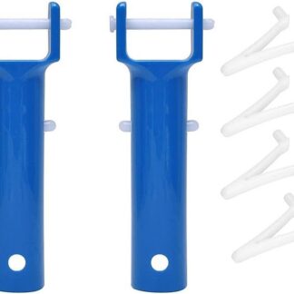 Deep Blue Standard Pool Pole Handle, Compatible with Universal Pool Attachments