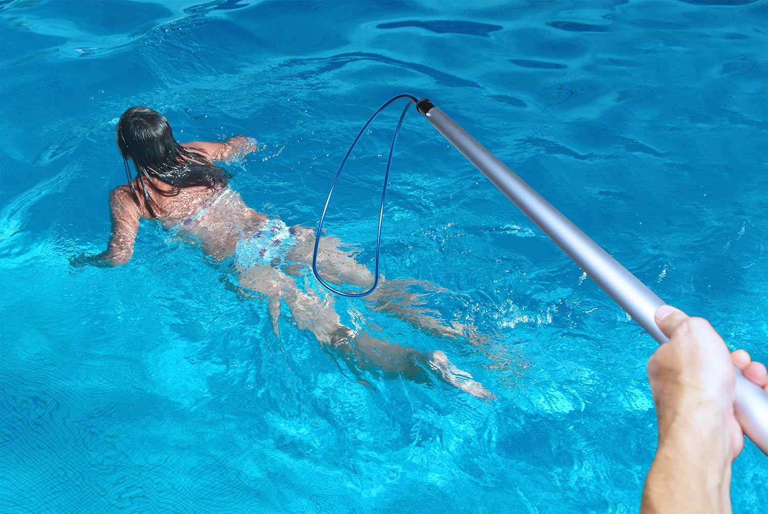 Deep Blue Life Hook Attachment for Swimming Pool and Hot Tub Safety - Image 4