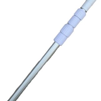 Deep Blue 2.4m Smooth Telescopic Pool Pole, Lightweight 2x120cm Design - Smooth Pole 4.5m 3x150cm
